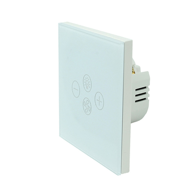 86*86mm 4 Gang Touch Dimmer Switch Iot Light Switch Standar UE